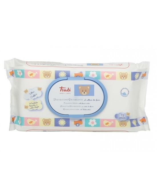 TRUDI BABY CARE SALVIETTA MULTILINGUA 72 PEZZI - Farmacia Puddu Baire S.r.l.