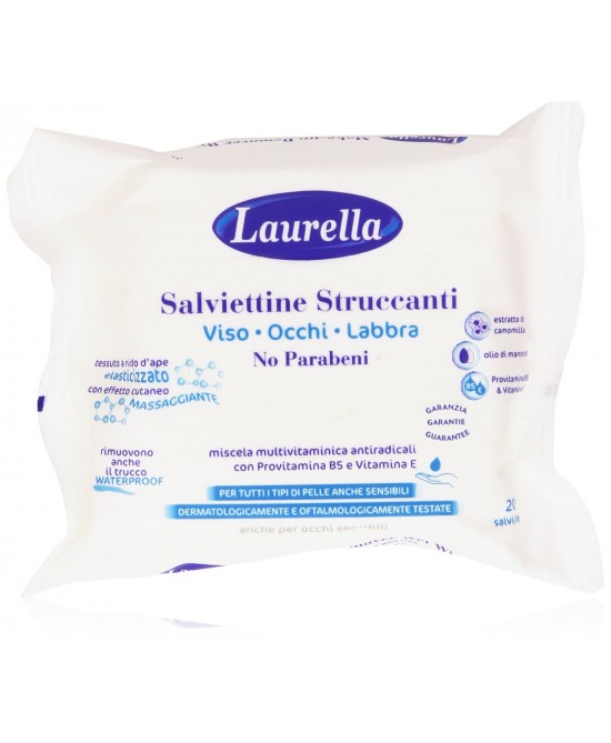 LAURELLA VISAGE SALVIETTINA STRUCCANTE 20 PEZZI - Farmacia Puddu Baire S.r.l.