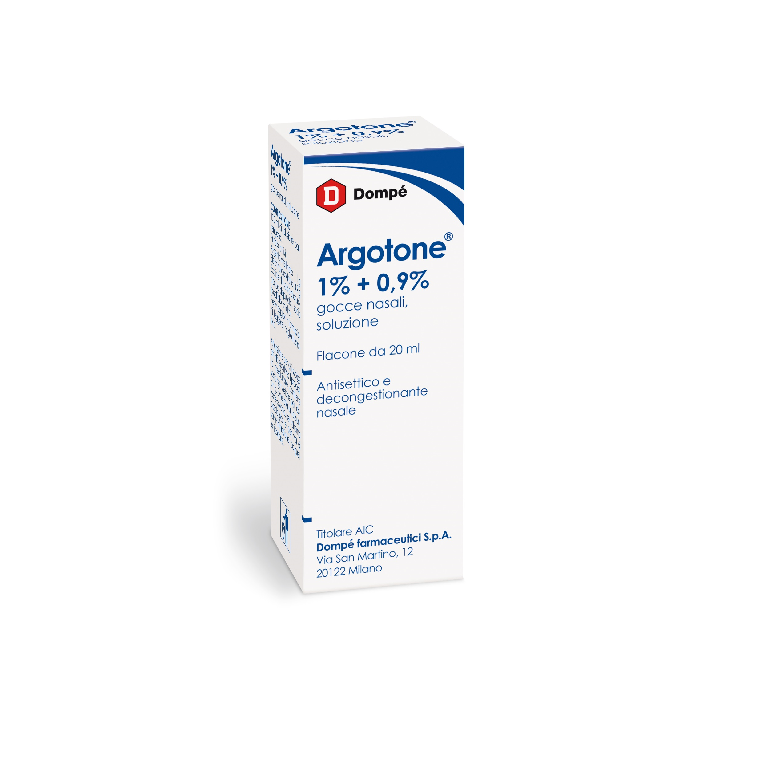 ARGOTONE*GTT RINO 20ML 1%+0,9% - Farmacia Puddu Baire S.r.l.