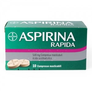 ASPIRINA RAPIDA*10CPRMAST500MG - Farmacia Puddu Baire S.r.l.
