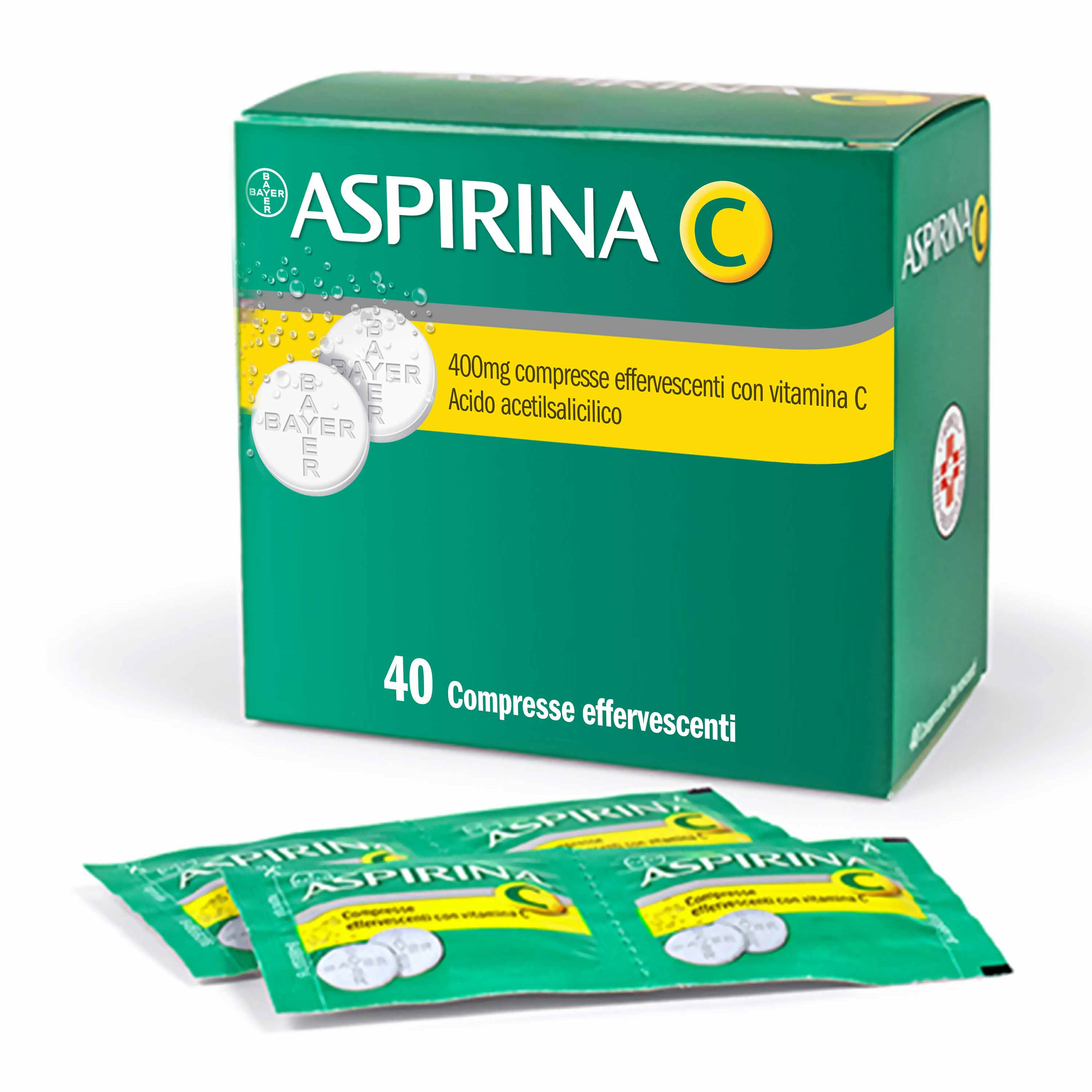 ASPIRINA C*40CPR EFF 400+240MG - Farmacia Puddu Baire S.r.l.
