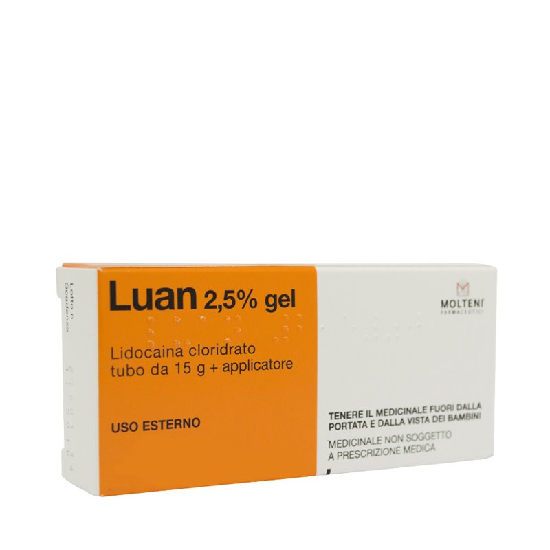 LUAN*GEL 15G 2,5%+APPLICATORE - Farmacia Puddu Baire S.r.l.