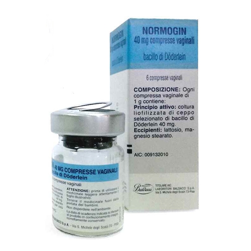 NORMOGIN*6CPR VAG 40MG - Farmacia Puddu Baire S.r.l.