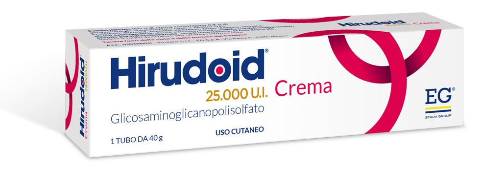 HIRUDOID 25000UI*CREMA 40G - Farmacia Puddu Baire S.r.l.