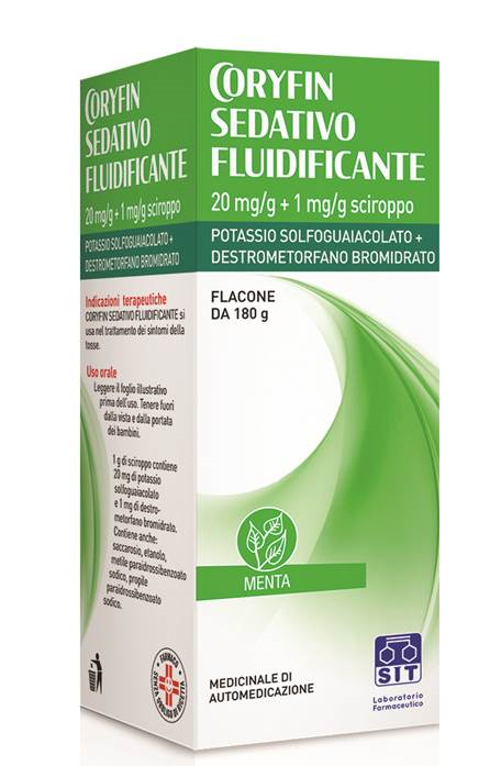 CORYFIN SEDATIVO FLUIDIF*SCIR - Farmacia Puddu Baire S.r.l.