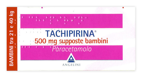 TACHIPIRINA*BB 10SUPP 500MG - Farmacia Puddu Baire S.r.l.