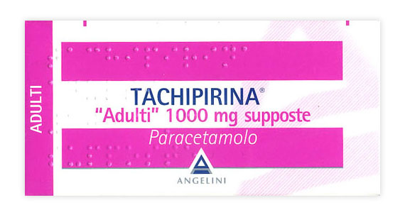 TACHIPIRINA*AD 10SUPP 1000MG - Farmacia Puddu Baire S.r.l.