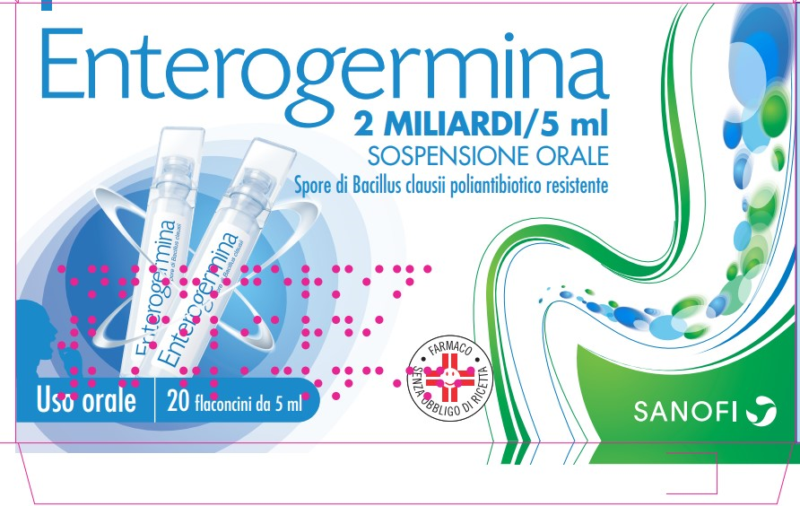 ENTEROGERMINA*OS 20FL 2MLD/5ML - Farmacia Puddu Baire S.r.l.