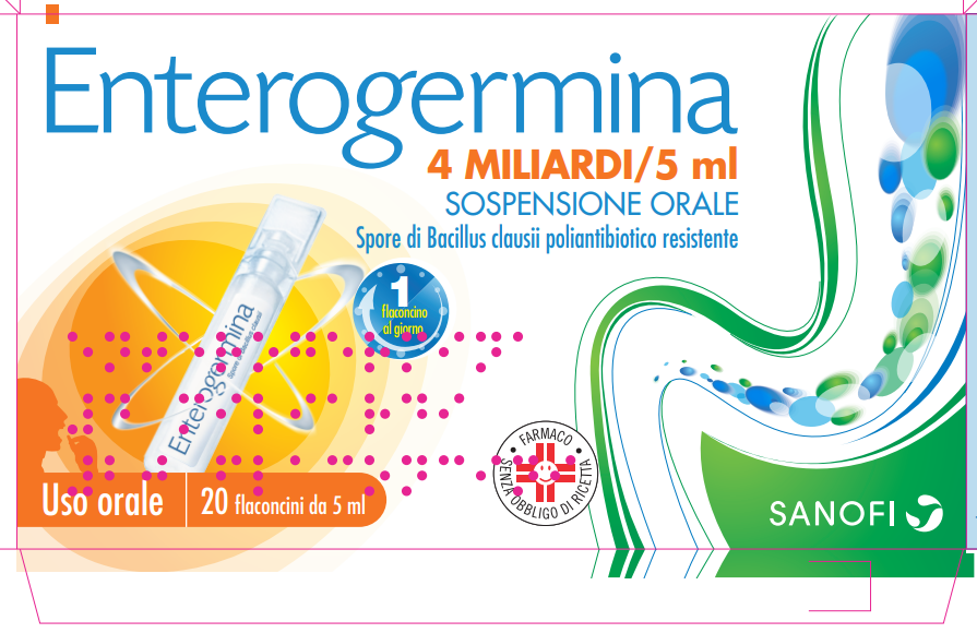 ENTEROGERMINA*OS 20FL 4MLD 5ML - Farmacia Puddu Baire S.r.l.