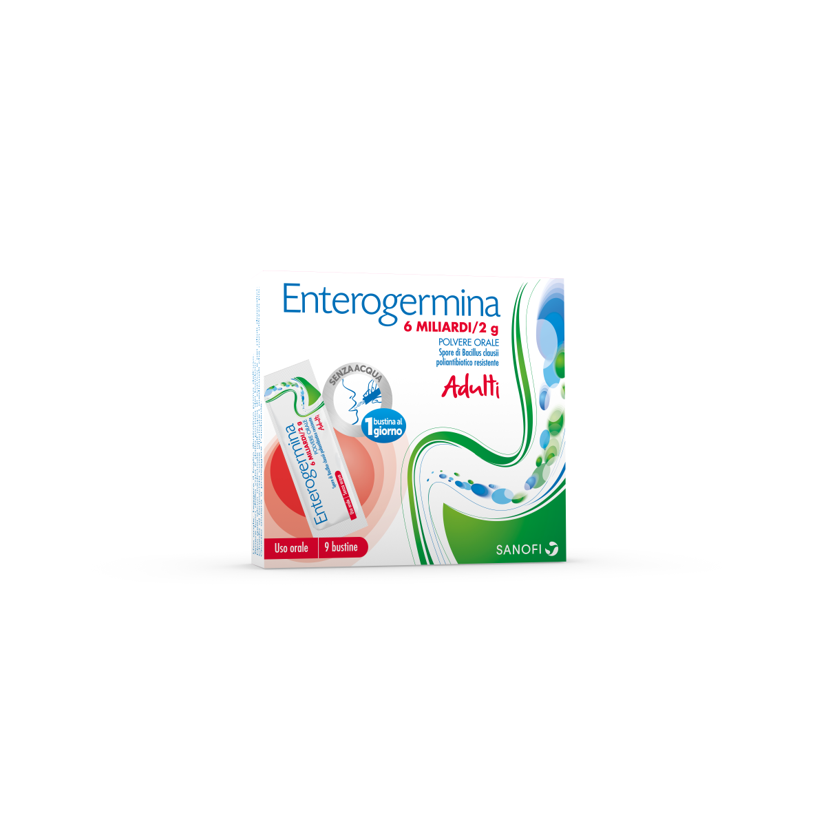 ENTEROGERMINA*OS 9BS 6MLD/2G - Farmacia Puddu Baire S.r.l.