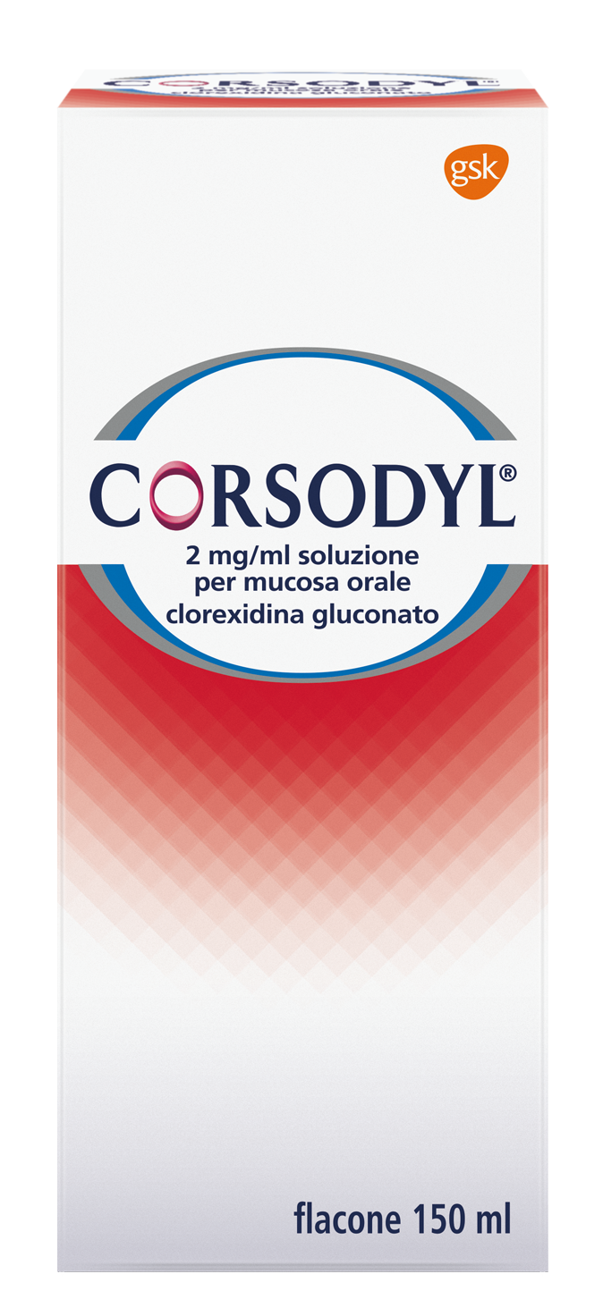 CORSODYL*SOLUZ 150ML 200MG/100 - Farmacia Puddu Baire S.r.l.