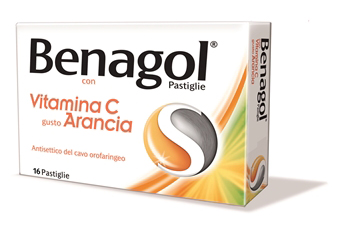 BENAGOL VIT C*16PAST ARANCIA - Farmacia Puddu Baire S.r.l.