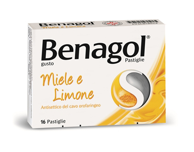 BENAGOL*16PAST MIELE LIMONE - Farmacia Puddu Baire S.r.l.