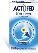 ACTIFED*12CPR 2,5MG+60MG - Farmacia Puddu Baire S.r.l.
