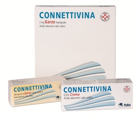 CONNETTIVINA*10GARZE 2MG 10x10 - Farmacia Puddu Baire S.r.l.