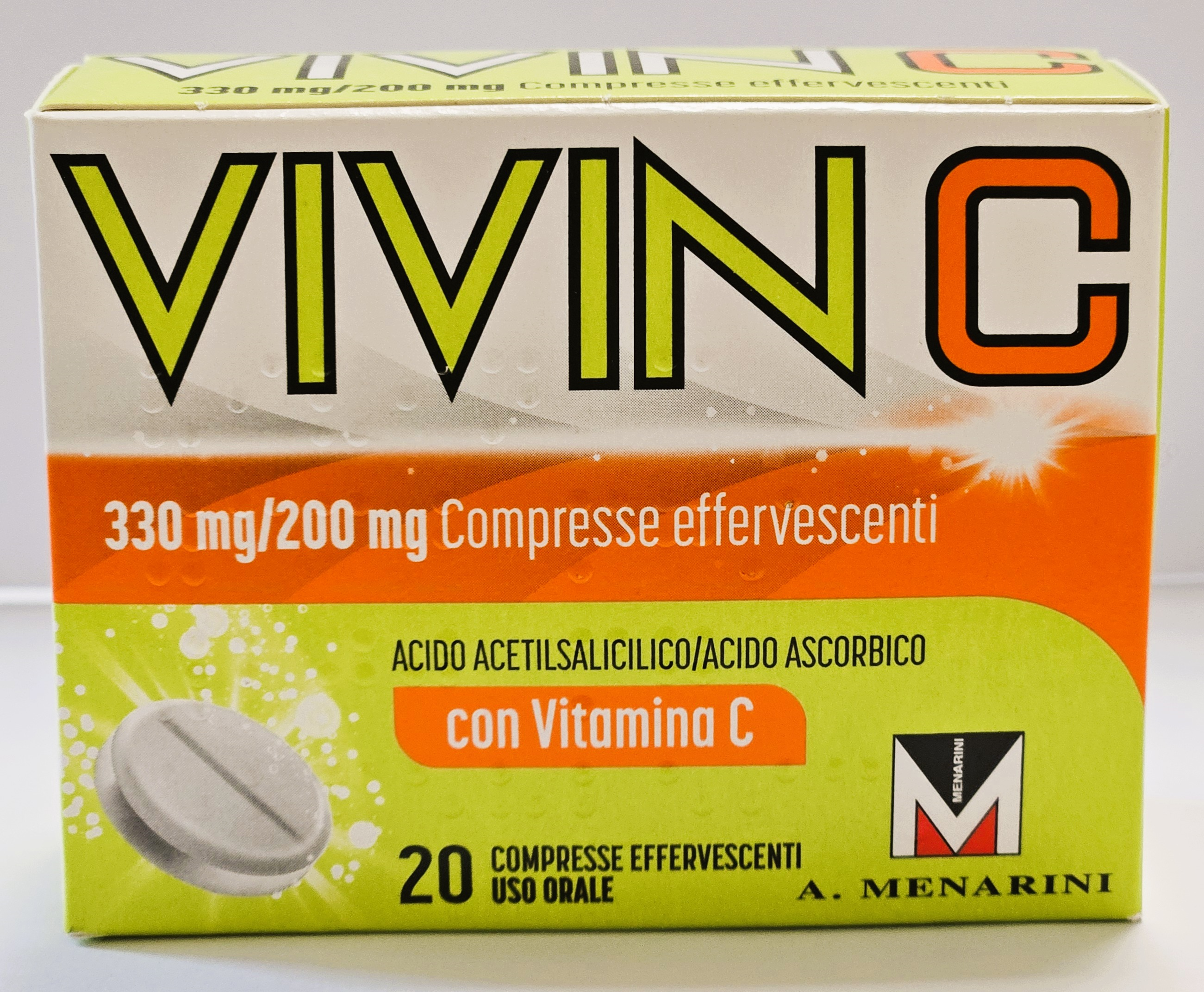 VIVIN C*20CPR EFF 330MG+200MG - Farmacia Puddu Baire S.r.l.