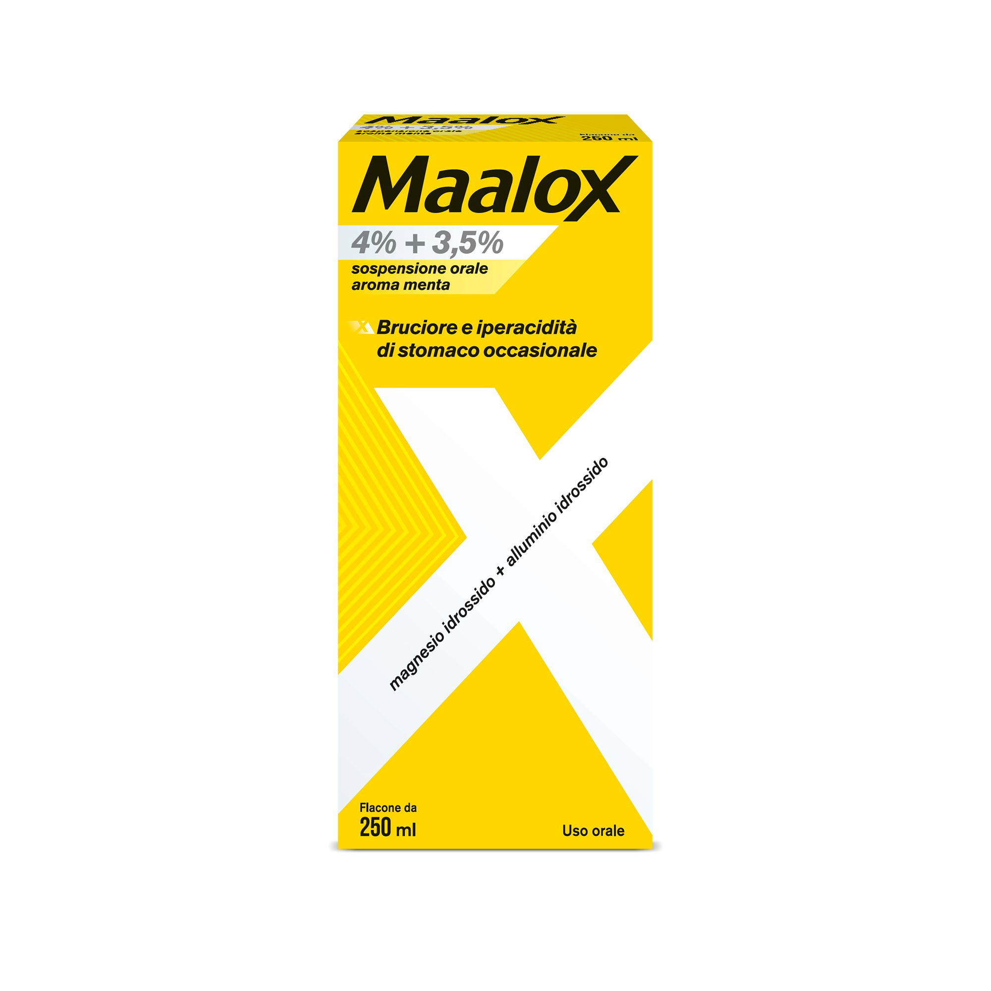 MAALOX*OS SOSP 250ML 4+3,5% ME - Farmacia Puddu Baire S.r.l.