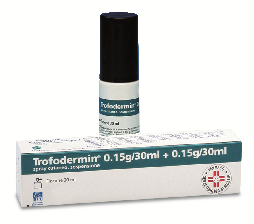 TROFODERMIN*SPR CUT 30ML 5%+5% - Farmacia Puddu Baire S.r.l.