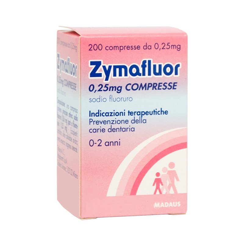 ZYMAFLUOR*200CPR 0,25MG - Farmacia Puddu Baire S.r.l.