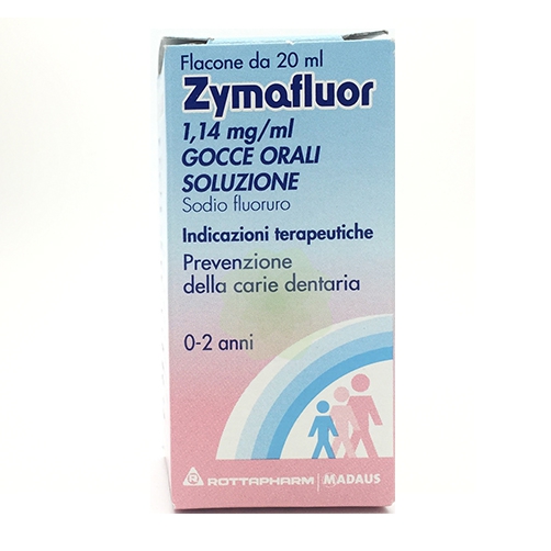ZYMAFLUOR*OS GTT FL 20ML - Farmacia Puddu Baire S.r.l.