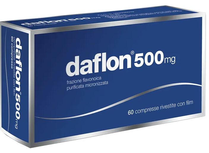 DAFLON*60CPR RIV 500MG - Farmacia Puddu Baire S.r.l.