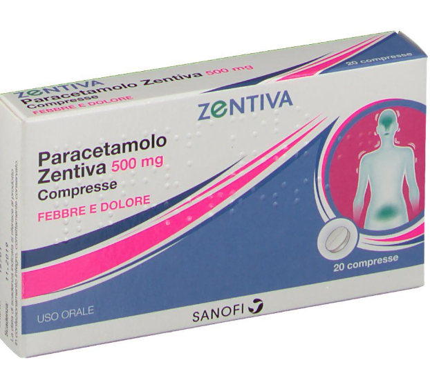 PARACETAMOLO ZEN*20CPR 500MG - Farmacia Puddu Baire S.r.l.