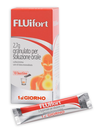 FLUIFORT*10BUST GRAT 2,7G - Farmacia Puddu Baire S.r.l.