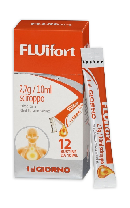FLUIFORT*SCIR 12BUST 2,7G/10ML - Farmacia Puddu Baire S.r.l.