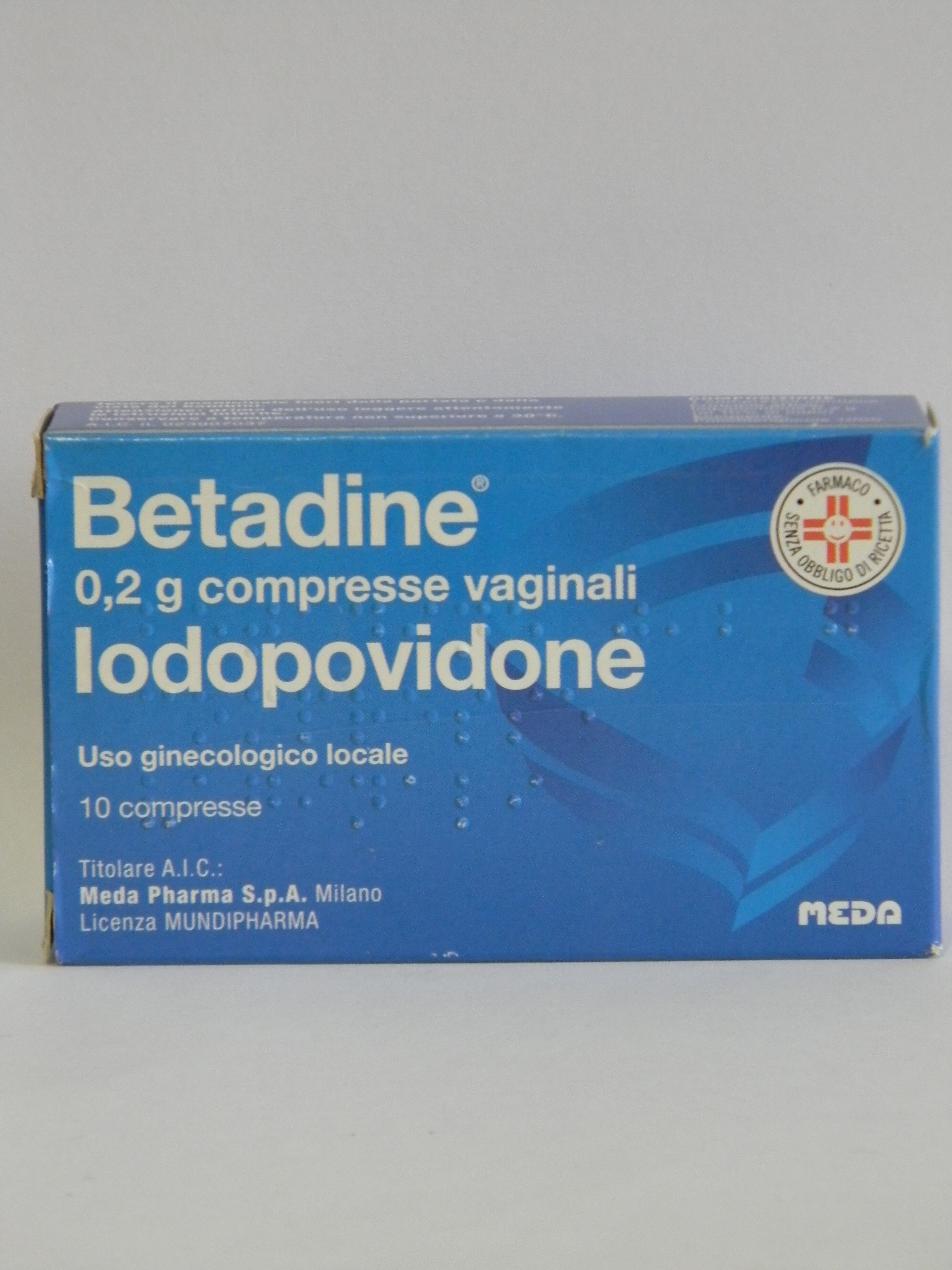 BETADINE*10CPR VAG 200MG - Farmacia Puddu Baire S.r.l.