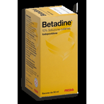 BETADINE*SOLUZ CUT FL 50ML 10% - Farmacia Puddu Baire S.r.l.