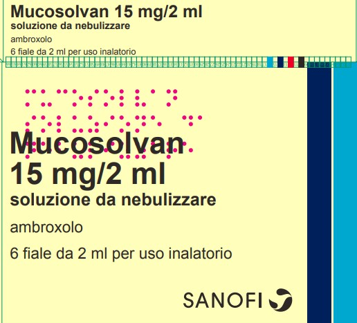 MUCOSOLVAN*NEBUL 6F 15MG 2ML - Farmacia Puddu Baire S.r.l.