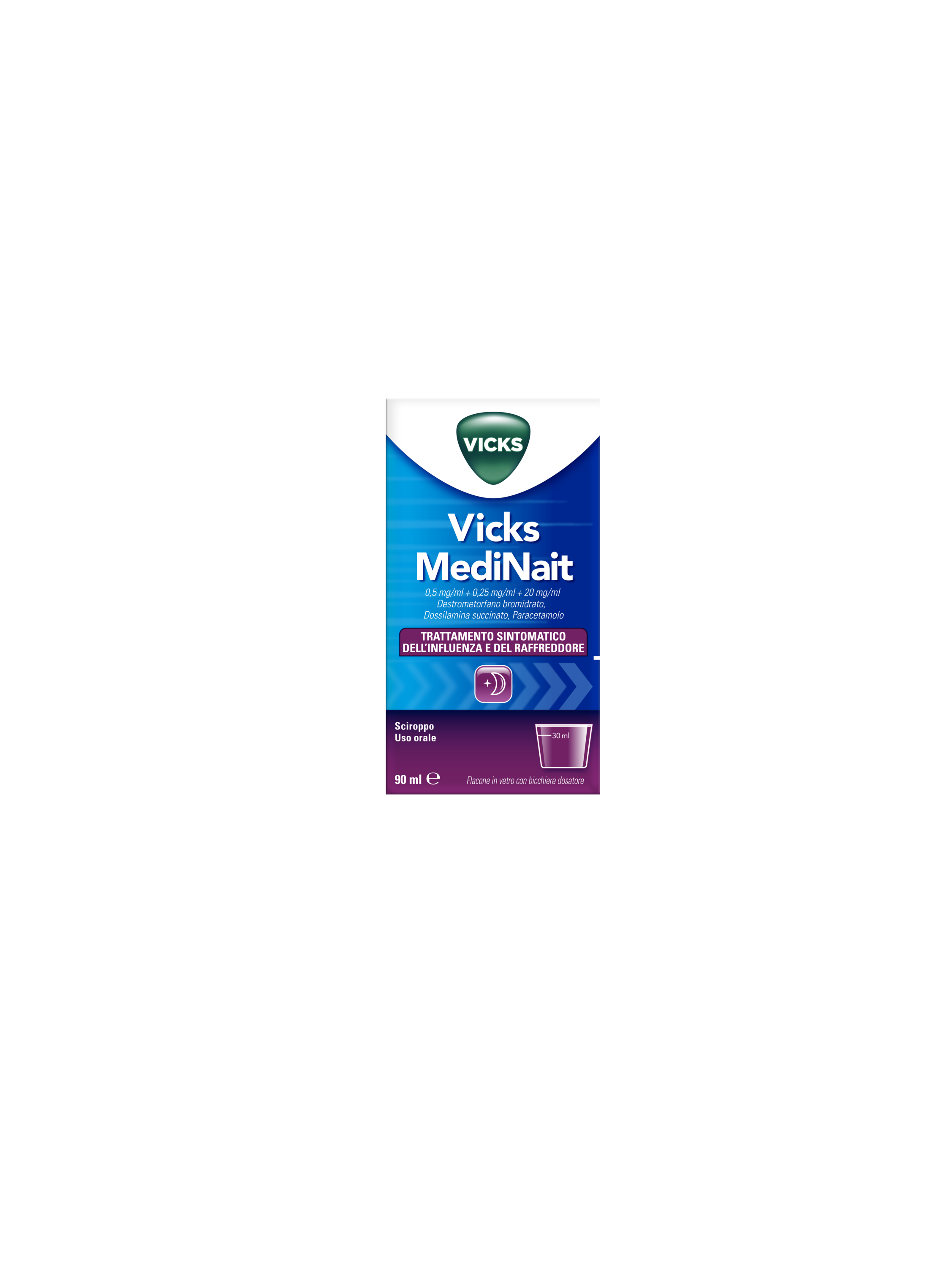 VICKS MEDINAIT*SCIR 90ML - Farmacia Puddu Baire S.r.l.