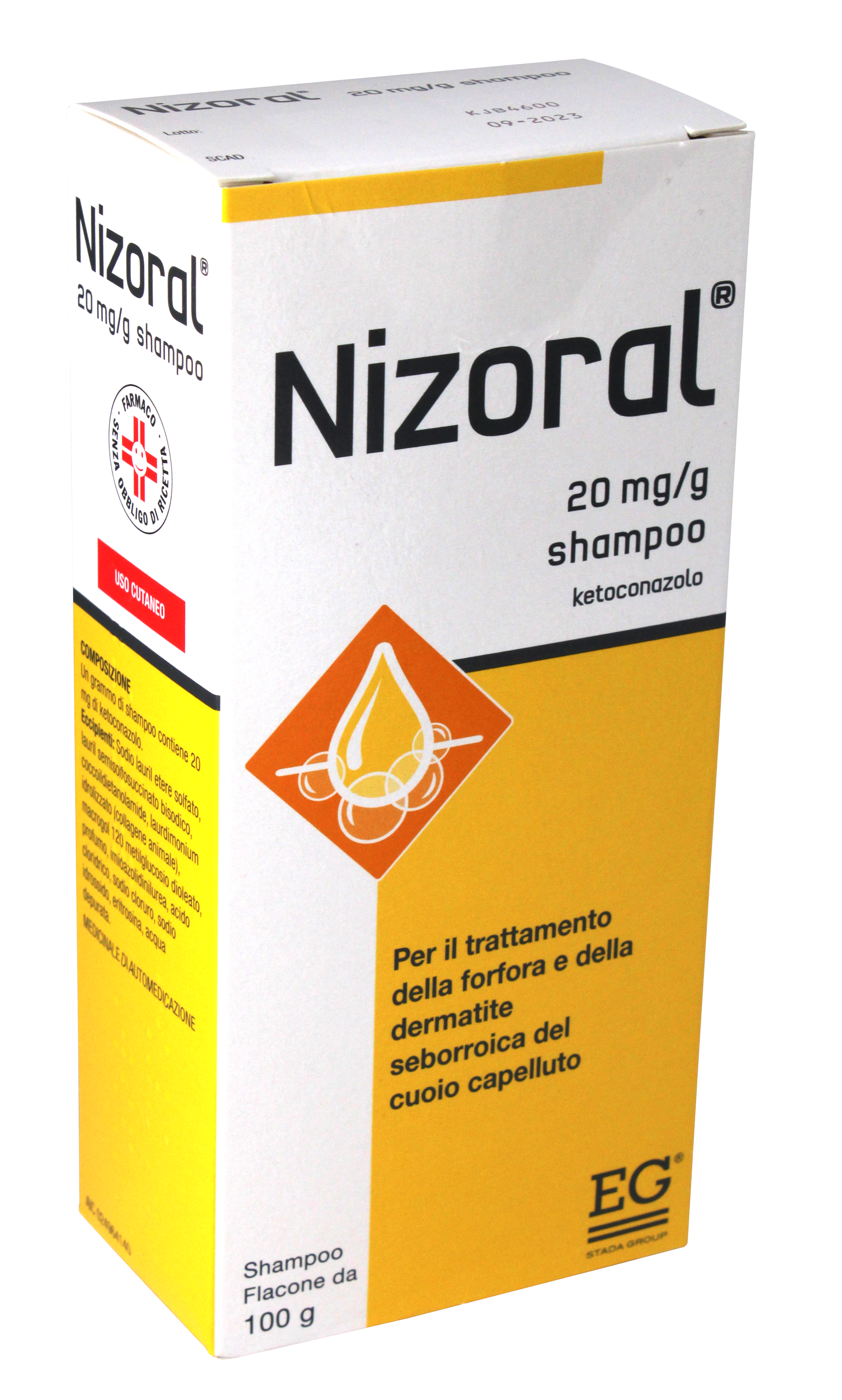 NIZORAL*SHAMPOO FL 100G 20MG/G - Farmacia Puddu Baire S.r.l.