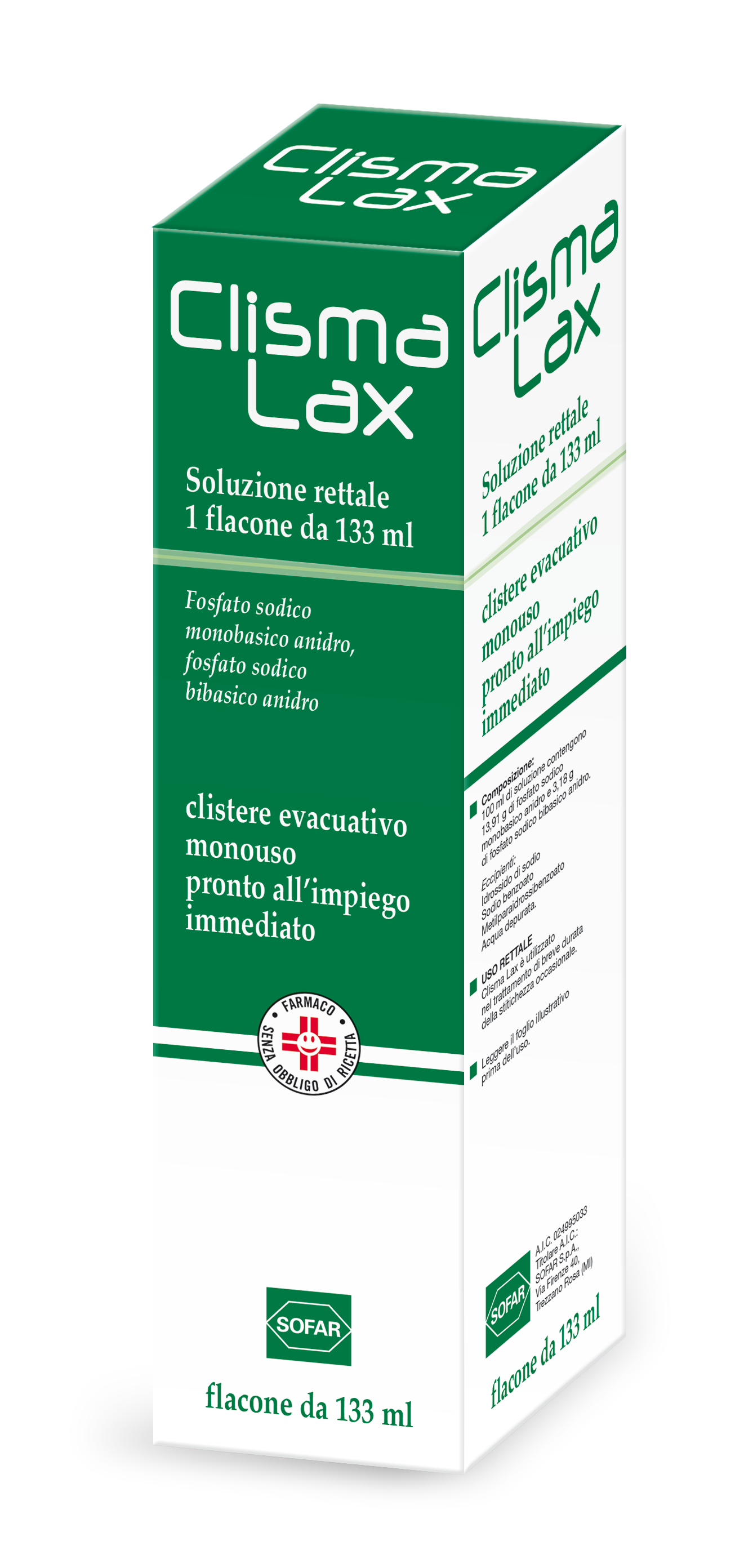 CLISMALAX*1CLISMA 133ML - Farmacia Puddu Baire S.r.l.