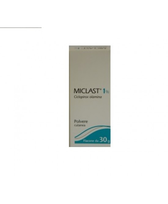 MICLAST*POLV CUT FL 30G 1% - Farmacia Puddu Baire S.r.l.