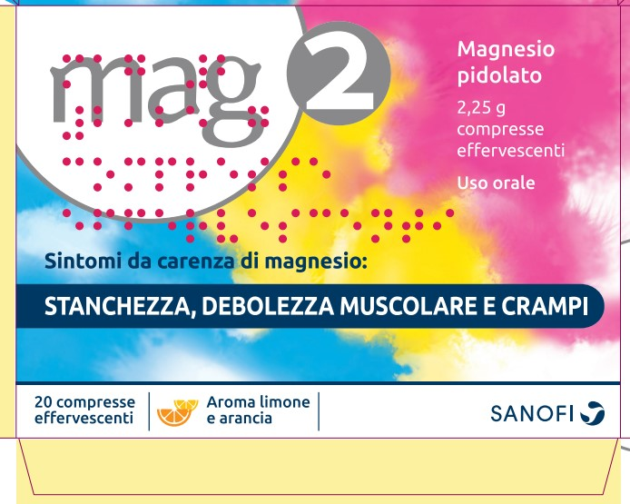 MAG 2*20CPR EFF 2,25G - Farmacia Puddu Baire S.r.l.