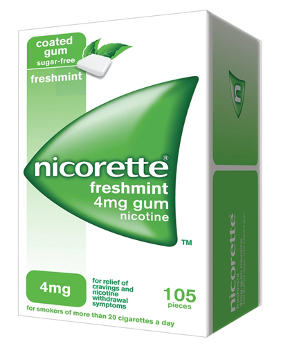 NICORETTE*105GOMME MAST 4MG ME - Farmacia Puddu Baire S.r.l.