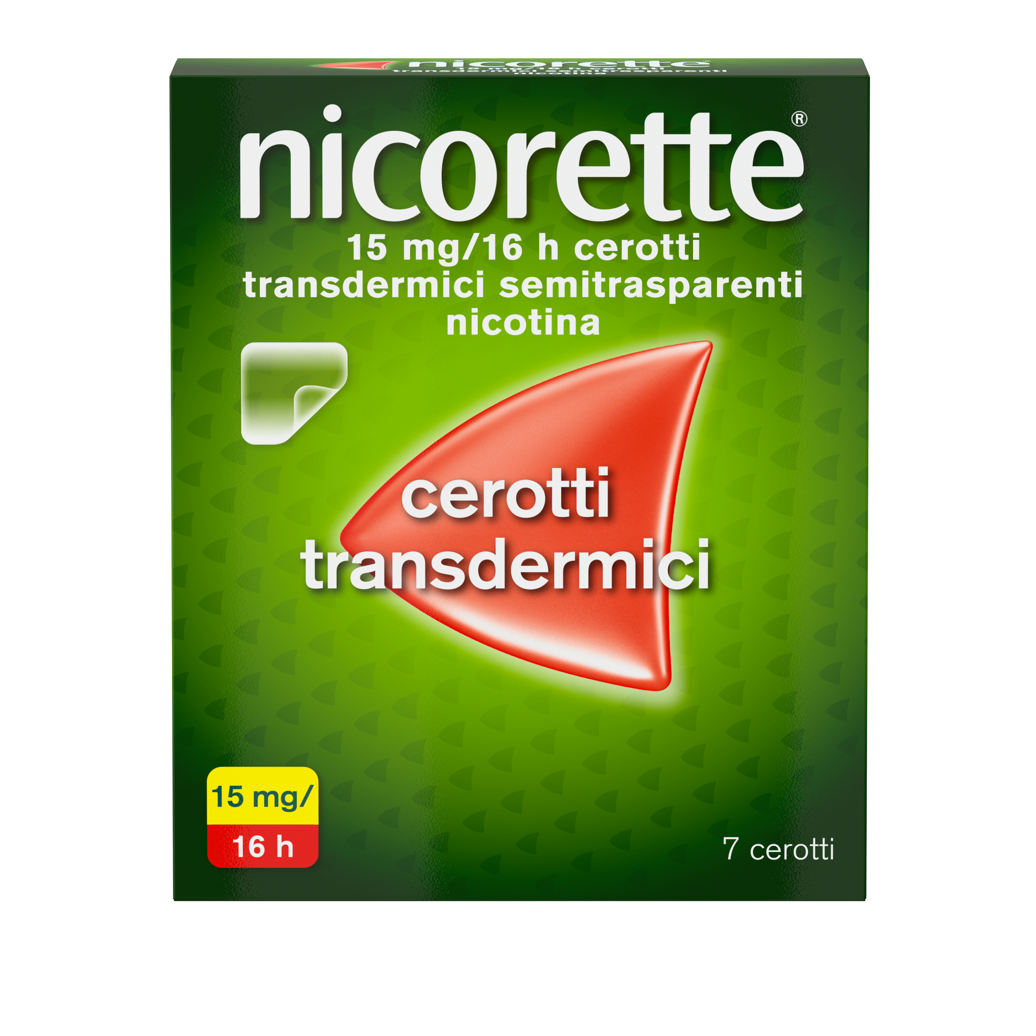 NICORETTE*7CER TRANSD 15MG/16H - Farmacia Puddu Baire S.r.l.