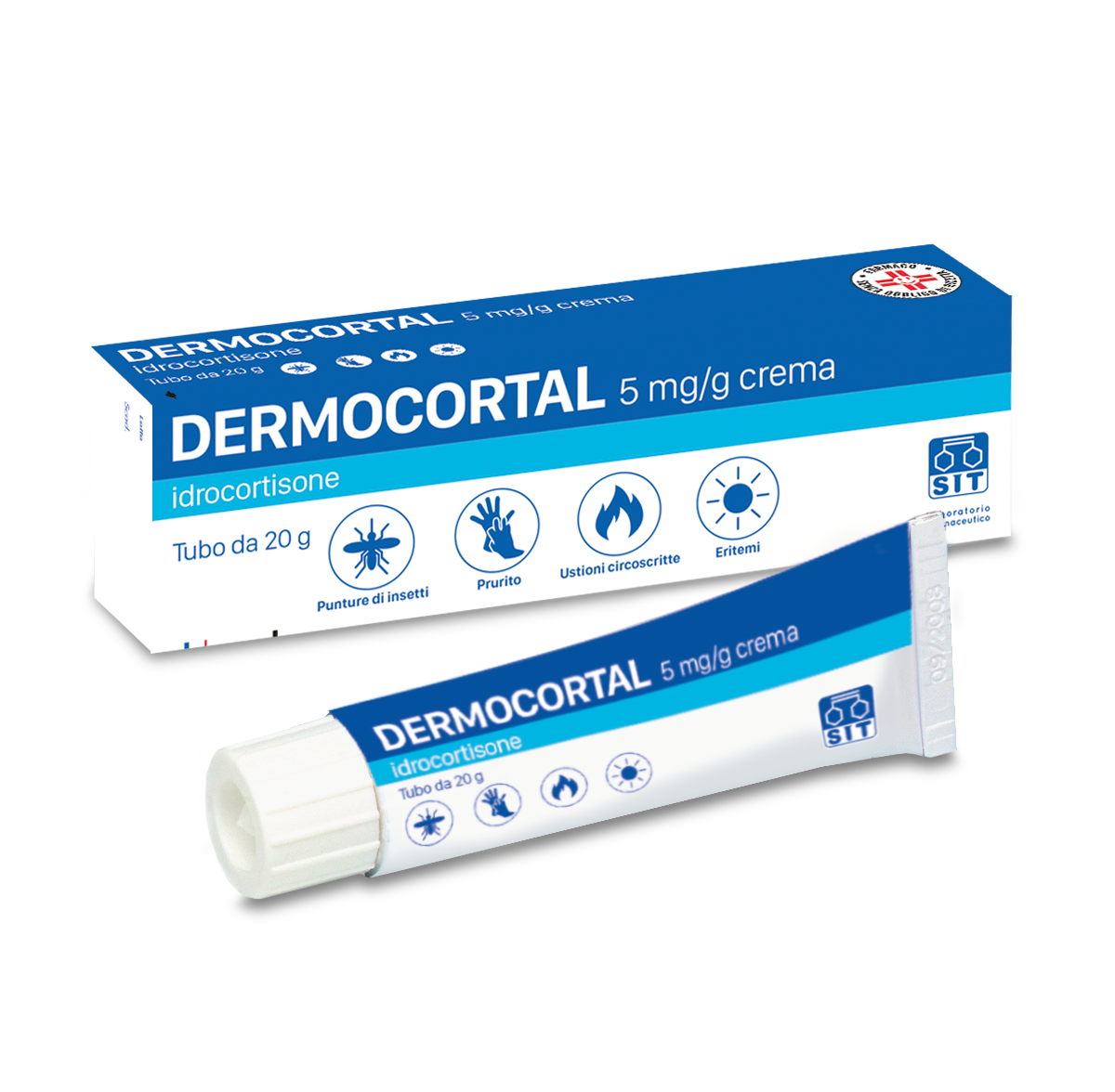 DERMOCORTAL*CREMA 20G 0,5% - Farmacia Puddu Baire S.r.l.