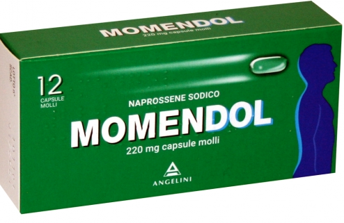 MOMENDOL*12CPS MOLLI 220MG - Farmacia Puddu Baire S.r.l.