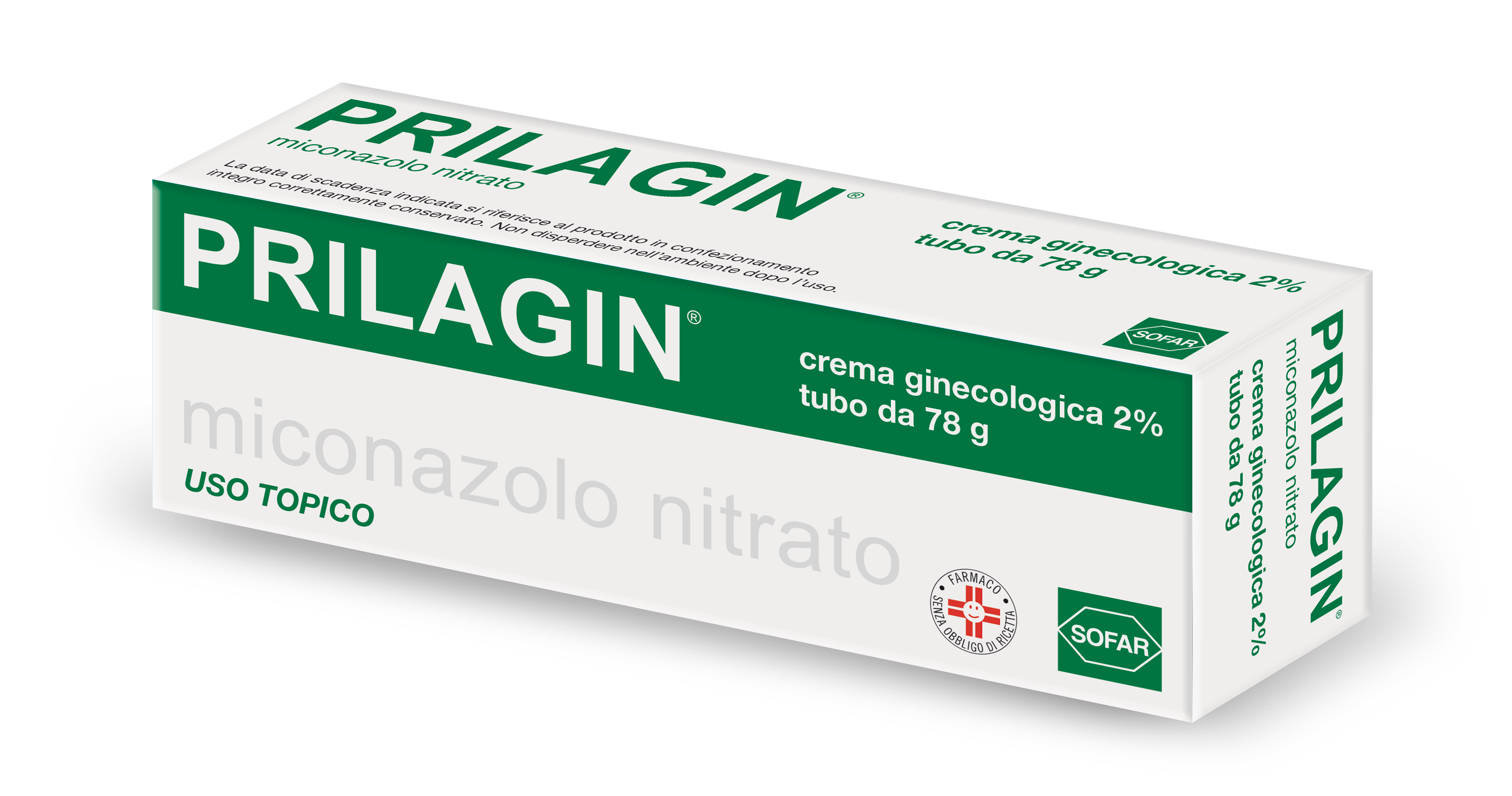 PRILAGIN*CREMA GIN 78G 2%+APPL - Farmacia Puddu Baire S.r.l.