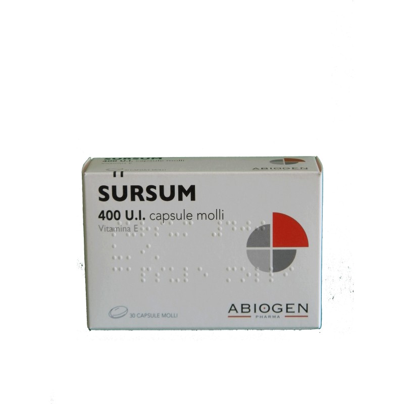 SURSUM*30CPS MOLLI 400UI - Farmacia Puddu Baire S.r.l.