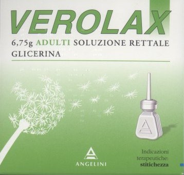 VEROLAX*AD RETT 6CLISMI 6,75G - Farmacia Puddu Baire S.r.l.