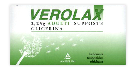 VEROLAX*AD 18SUPP 2,25G - Farmacia Puddu Baire S.r.l.