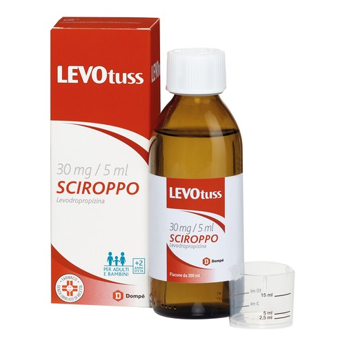 LEVOTUSS*SCIR 200ML 30MG/5ML - Farmacia Puddu Baire S.r.l.