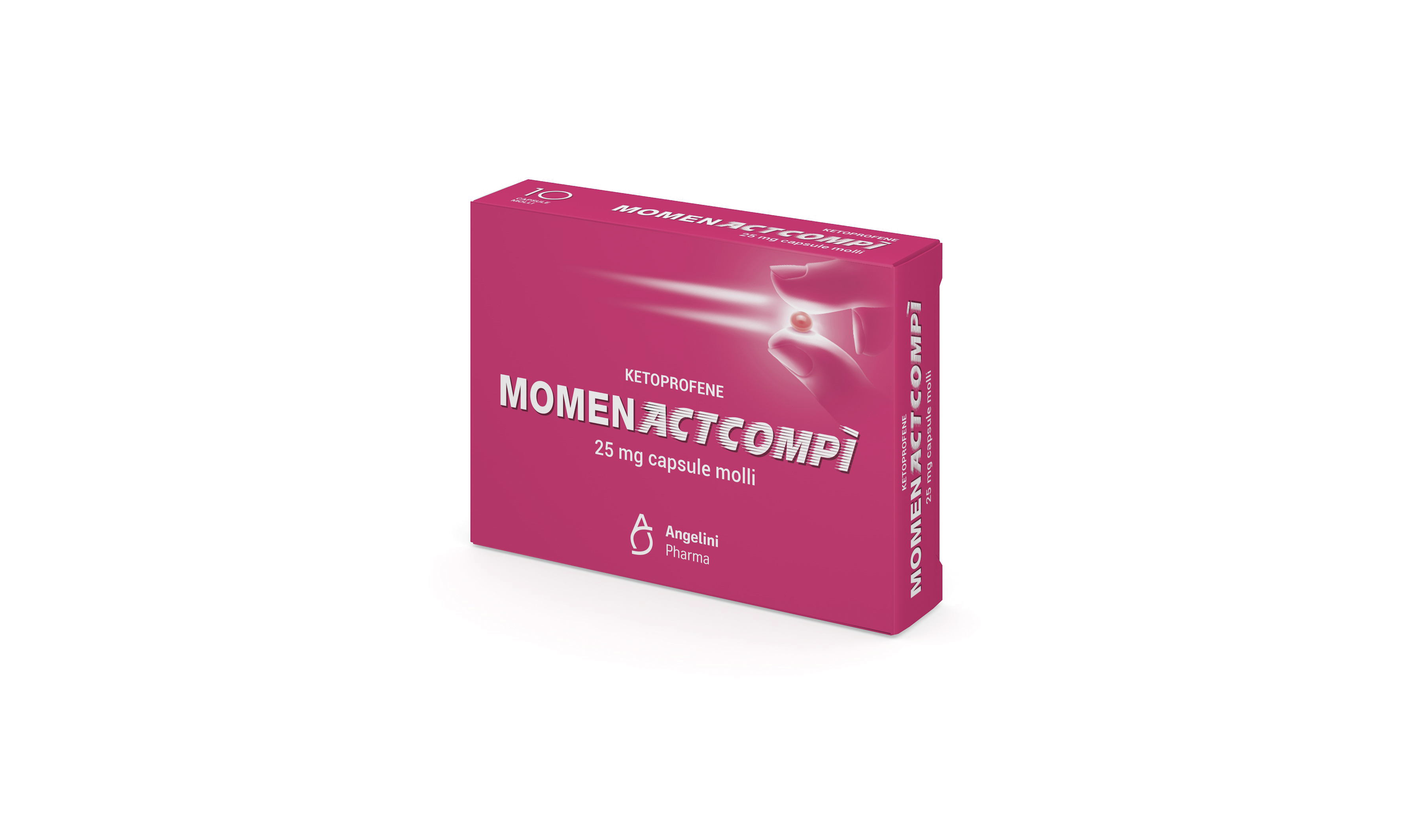 MOMENACTCOMPI'*10CPS MOLLI25MG - Farmacia Puddu Baire S.r.l.