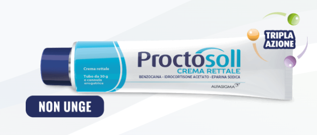 PROCTOSOLL*CREMA RETT 30G OTC - Farmacia Puddu Baire S.r.l.