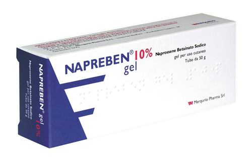 NAPREBEN*GEL 50G 10% - Farmacia Puddu Baire S.r.l.