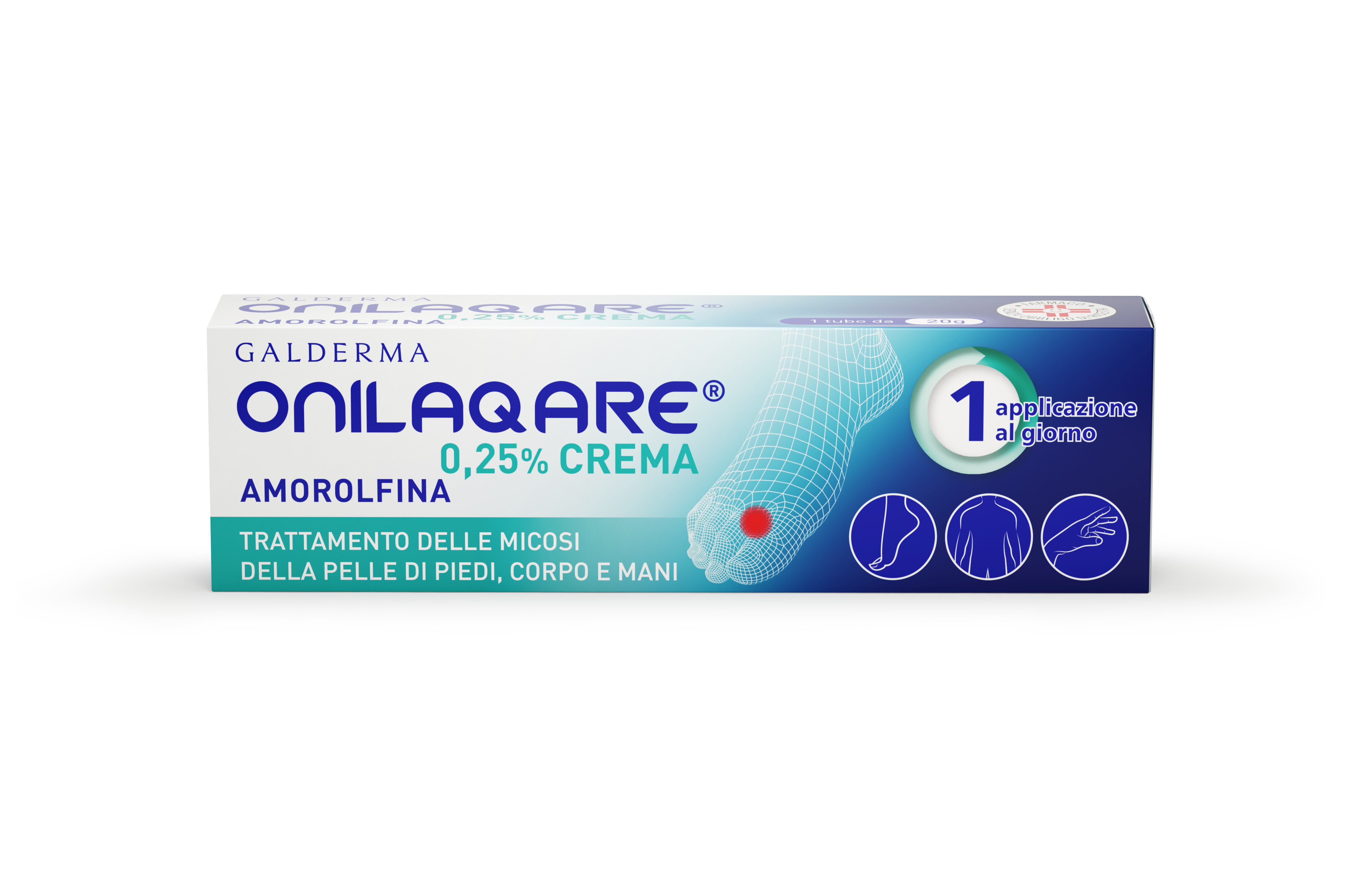 ONILAQARE*DERM CREMA 20G 0,25% - Farmacia Puddu Baire S.r.l.