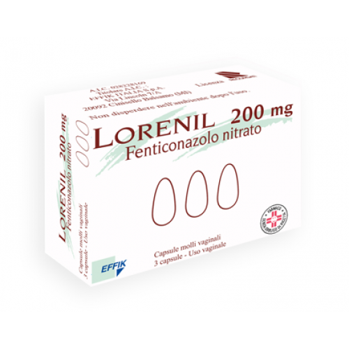 LORENIL*3CPS MOLLI VAG 200MG - Farmacia Puddu Baire S.r.l.